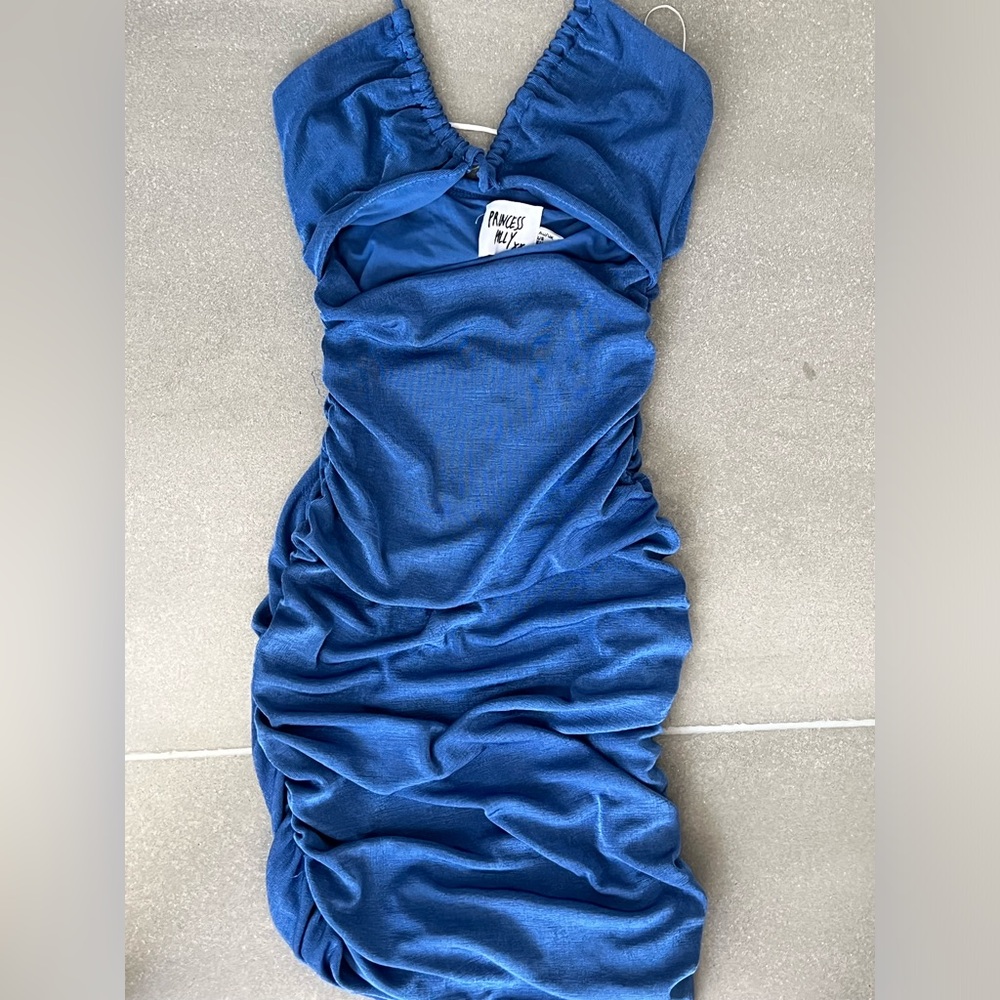Princess Polly blue mini dresss